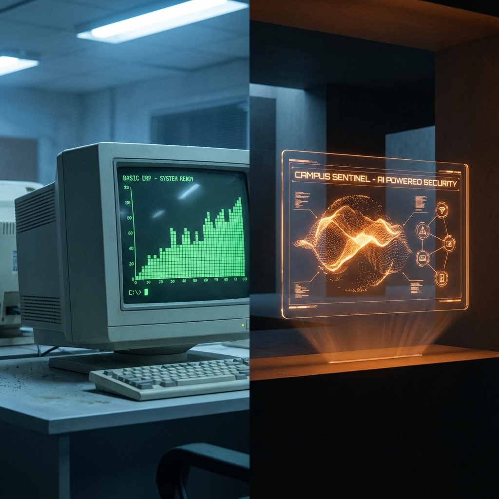 Campus Sentinel vs Other School ERP Systems (AI vs Non-AI)